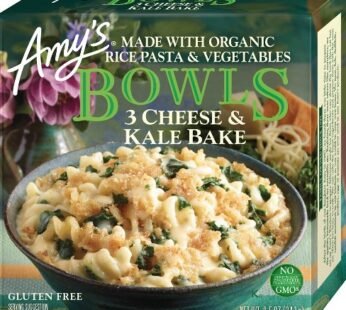 Amy’s 3 Cheese & Kale Bake Bowls (8.5oz)