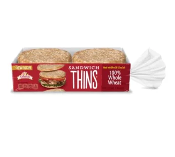 Arnold Sandwich Thins 100% Whole Wheat (6pc)