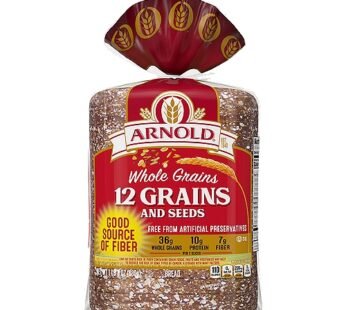 Arnold Whole Grain 12 Grains and Seeds Bread Sliced (1lb)