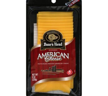 Boar’s Head American Cheese Sliced (8oz)