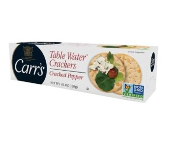 Carr’s Table Water Crackers Cracked Pepper (4.25oz)