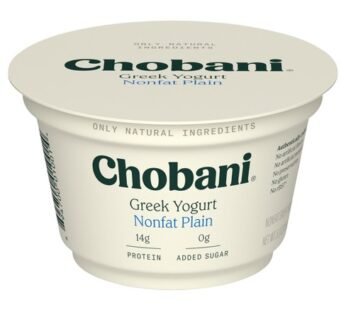 Chobani Nonfat Plain Yogurt (5.3oz)