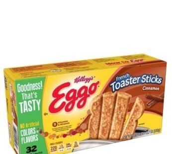 Kellogg’s Eggo French Toaster Sticks Cinnamon (32pc)