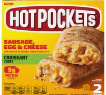 Hot Pockets Sausage, Egg & Cheese Croissant Crust (2pk)