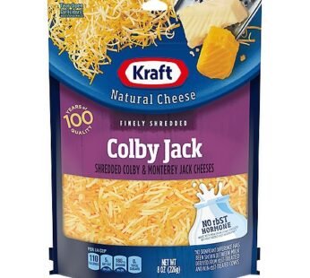 Kraft Colby Jack Cheese Finely Shredded (8oz)