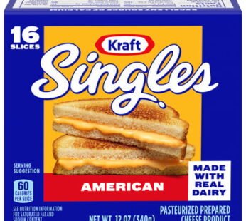 Kraft Singles American Cheese (16 slices)