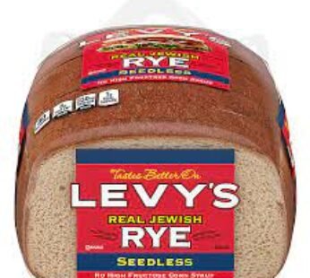 Levy’s Real Jewish Rye Seedless Sliced (1lb)