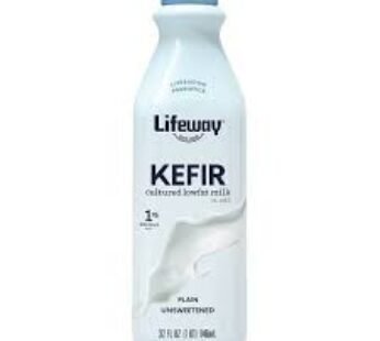 Lifeway 1% Milkfat Plain Kefir (32fl oz)