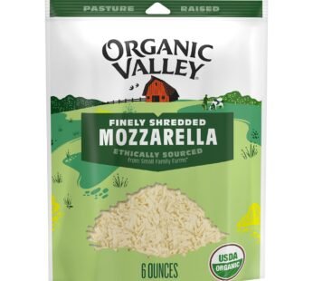 Organic Valley Mozzarella Cheese Finely Shredded (6oz)