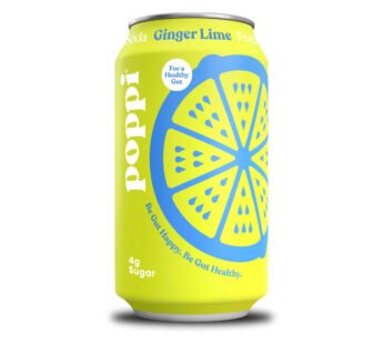 Poppi Prebiotic Soda Ginger Lime (12fl oz)