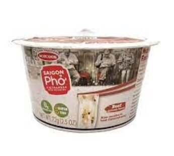 Saigon Pho Instant Vietnamese Rice Noodles Beef Flavored (2.5oz)