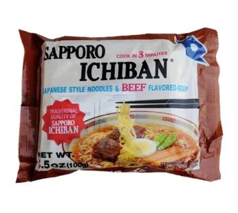 Sapporo Ichiban Japanese Style Noodles Beef Flavored (3.5oz)