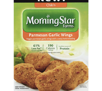 Morning Star Farms Veggie Parmesan Garlic Wings (10oz)