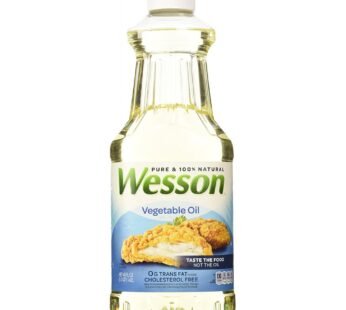 Wesson Vegetable Oil (48fl oz)